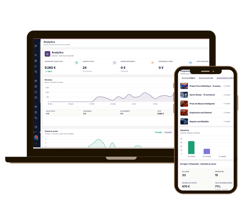 Revenue & analytics, BoulderGain