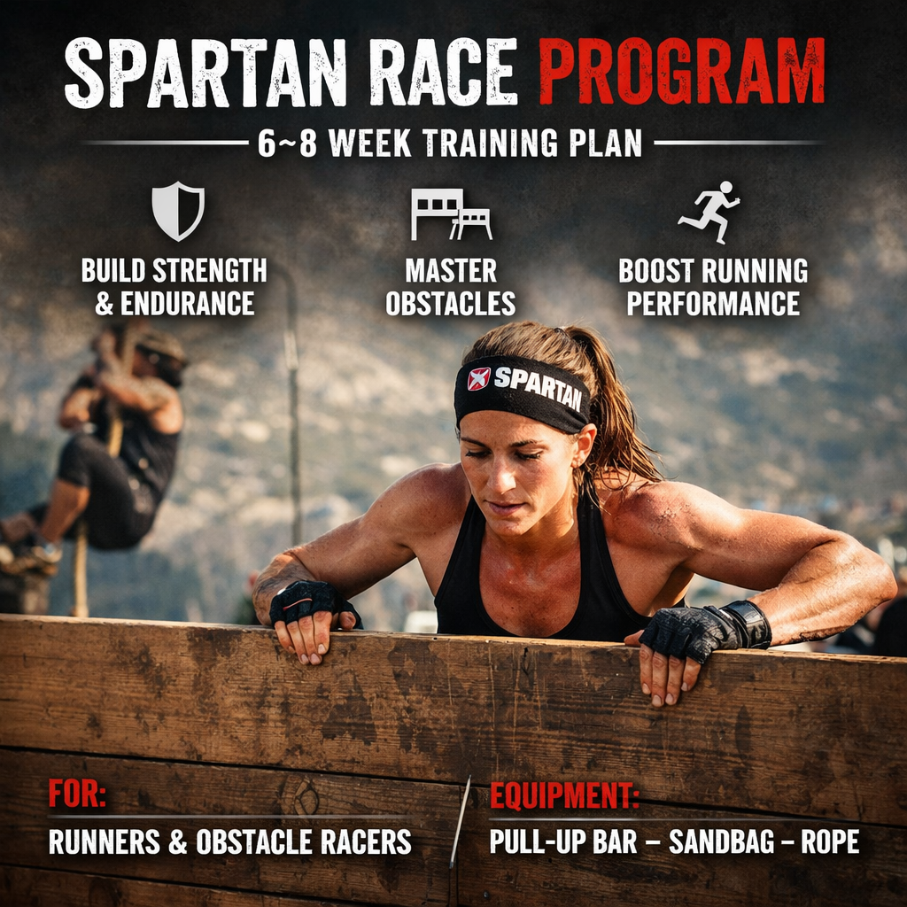 SPARTAN RACE PROGRAM (6 Weeks)