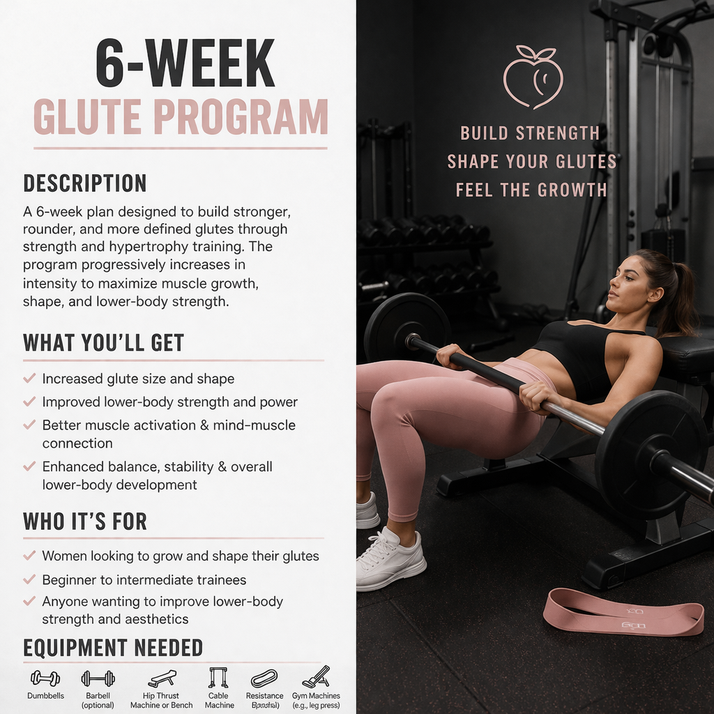 6-Week Glute Training Program