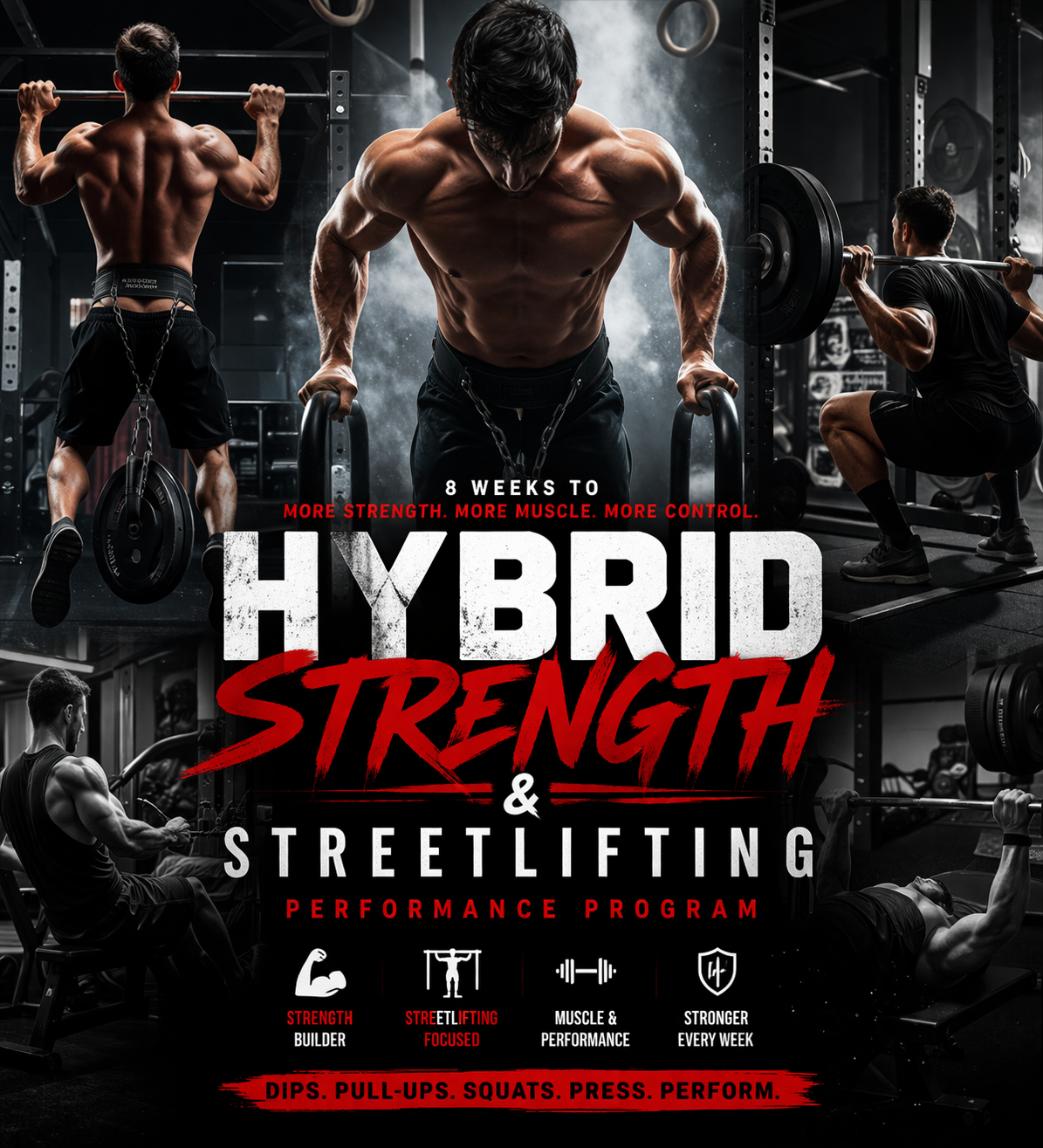 Hybrid Strength & Streetlifting Performance Program (8 Weeks)